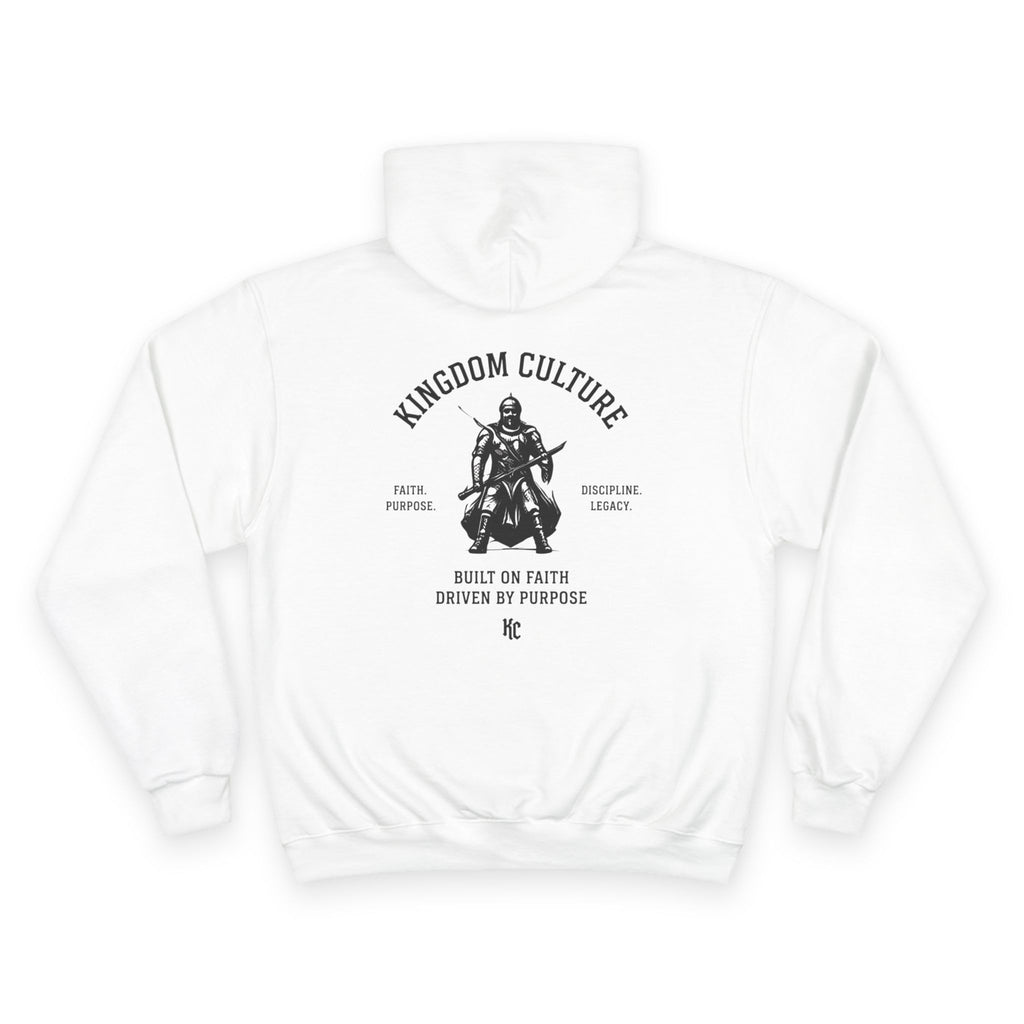 Kingdom Culture Champion Hoodie — 'Built on Faith, Driven by Purpose' Graphic Hoodie