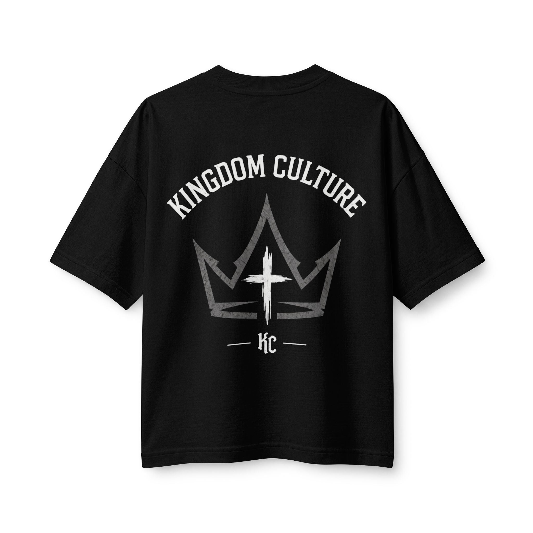 OVERSIZED KC TEE - BLACK