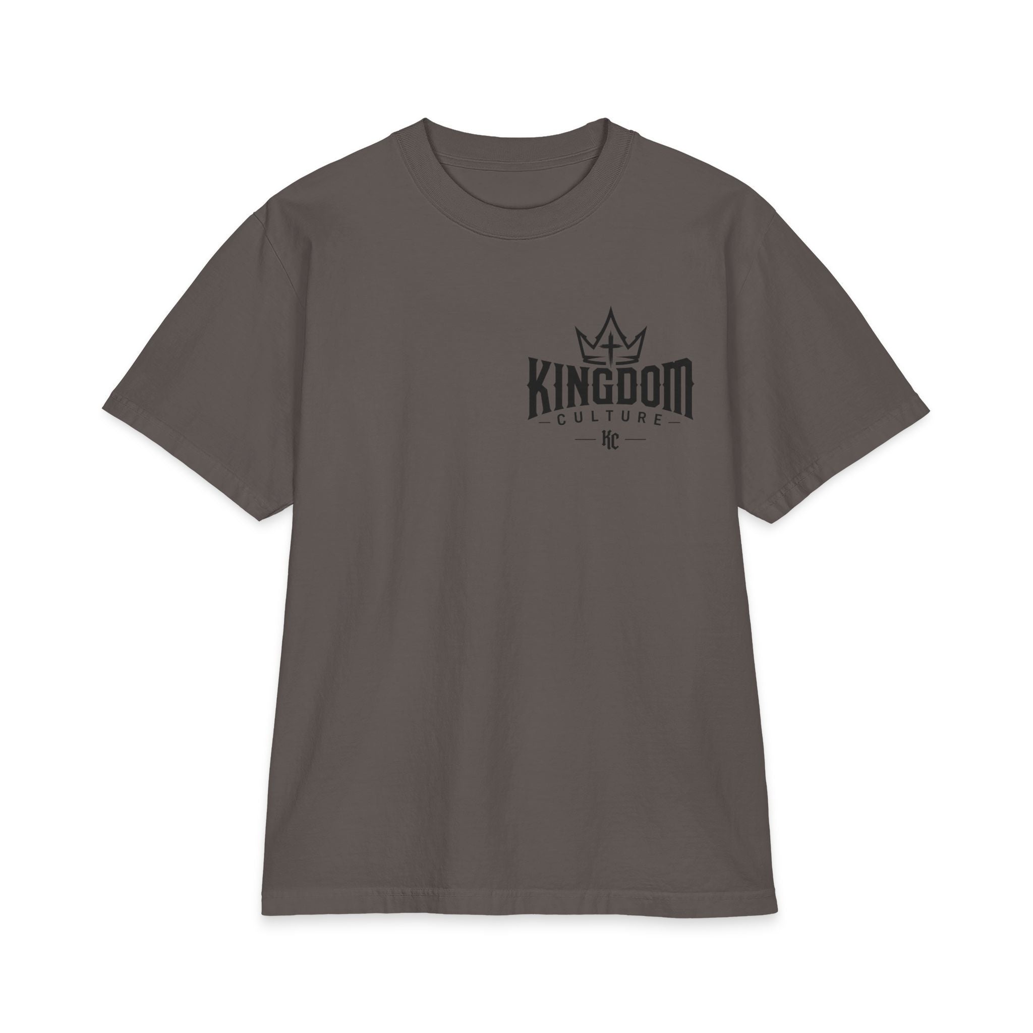 KNIGHT HEAVYWEIGHT TEE - BUILT ON FAITH DRIVEN BY PURPOSE